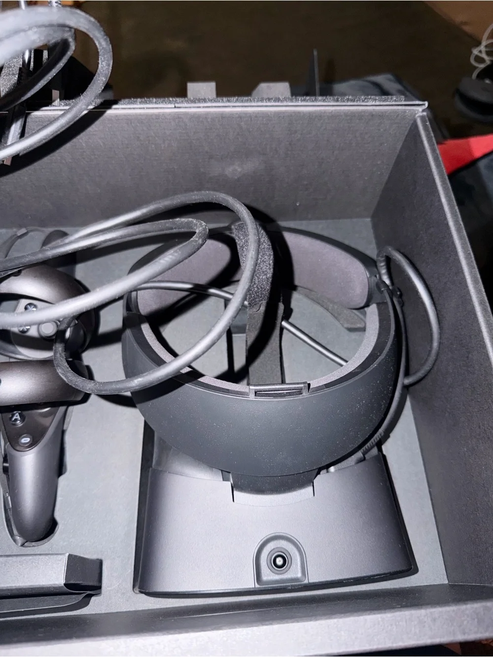 Oculus rift headset